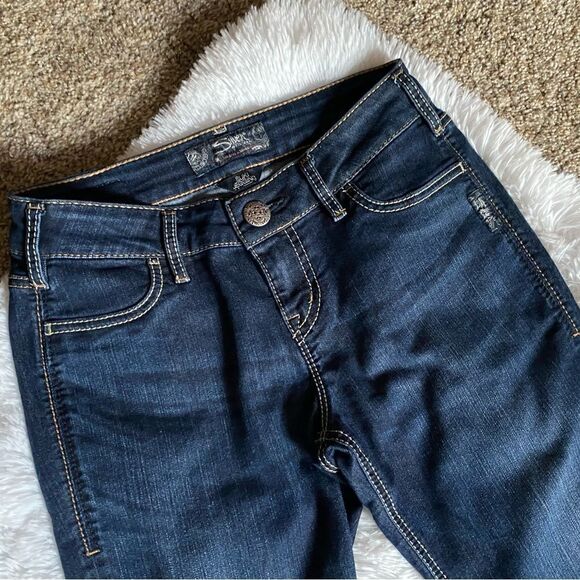 Silver Suki Jegging Jeans Blue Women’s Size 27 - Picture 3 of 9